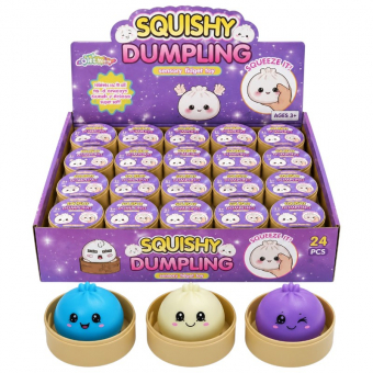 Купить Игрушка сквиш-пельмень "Squishy Dumpling"  5.5 см. оптом
